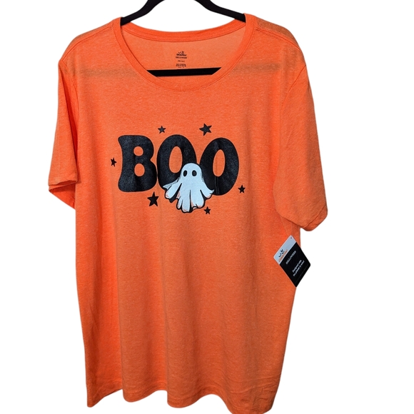 HALLOWEEN GHOST T-SHIRT (NWT) GHOST LIGHT (GUC) - Picture 4 of 4
